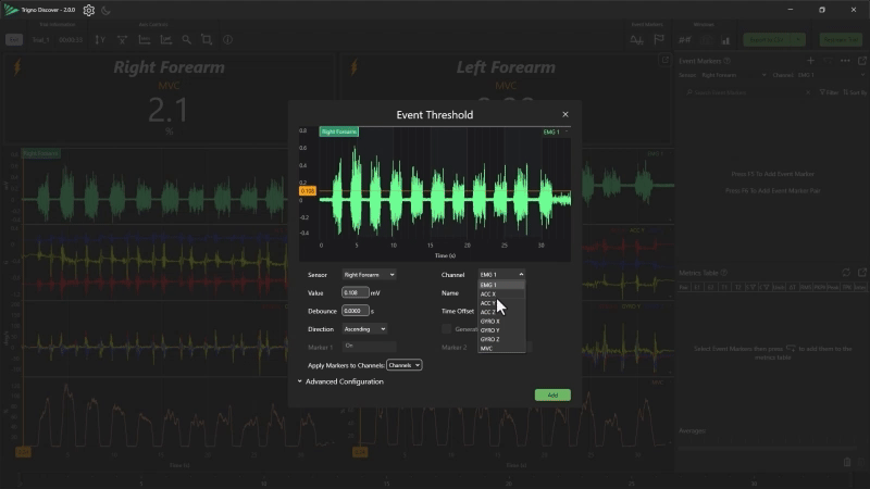 Threshold Based Analysis